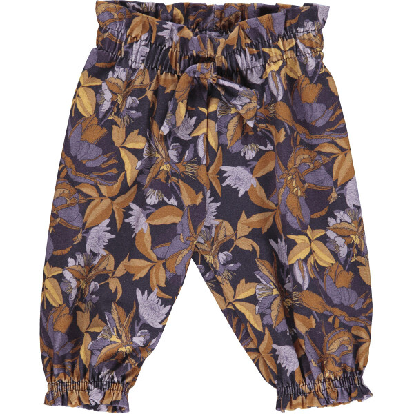 Rüsch-Babyhose Villosa flared lila - 74