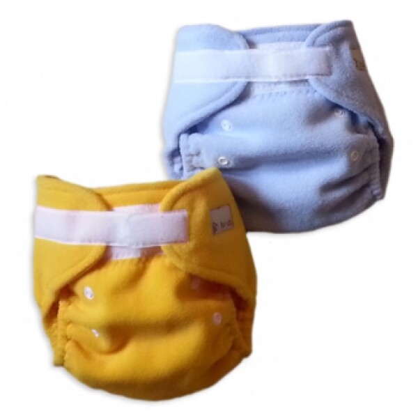 Hu-da Klett-Überhose Fleece mandarine