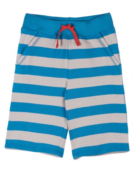 Samson Shorts Streifen blau/stone