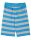 Samson Shorts Streifen blau/stone