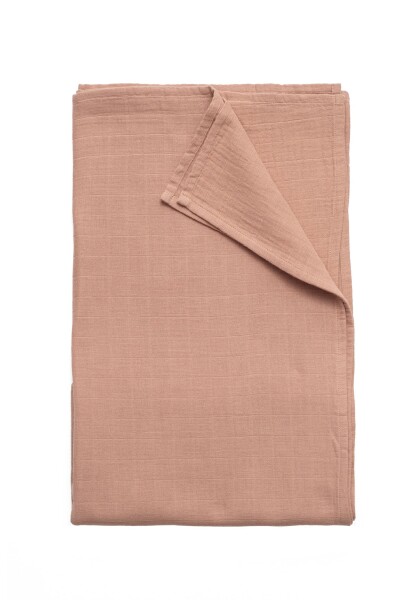 Musselin Swaddle Decke 100x100 sienna - 1