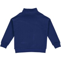 Sweatshirt m. K&auml;ngurutasche deep blue - 116