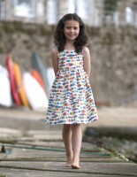 Porthcurno Sommerkleid Regenbogenfische