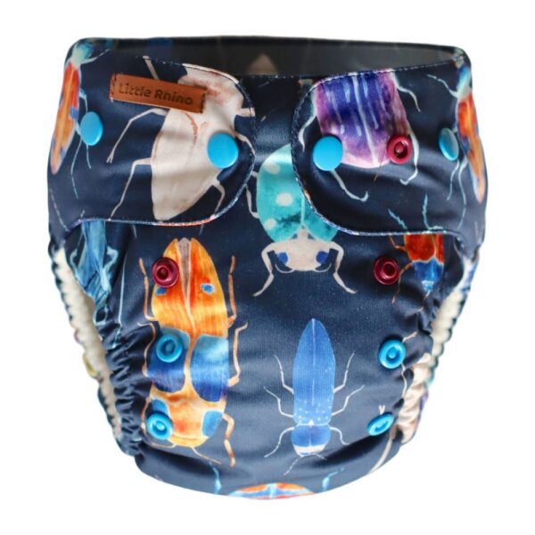 Little Rhino Überhose Bugs - Mini Onesize