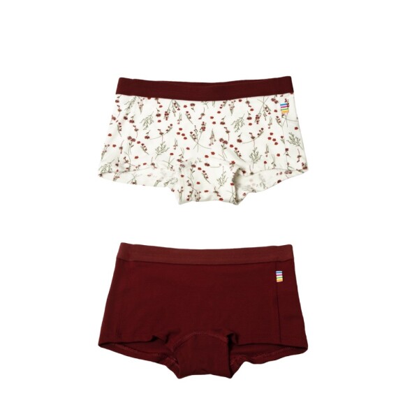 Hipster Bambus zarte Blumen 2er-Pack - 146/152