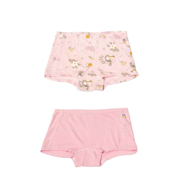 Hipster Bambus 2er-Pack Paradiesvogel - 116/122