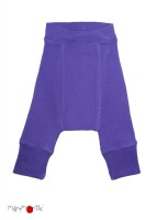 Manymonths Wool Longies Purple Peace