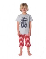 Perran Pyjama Anker grau