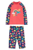 Bade-Set Delfin+Muscheln UV40+ - 5-6 Jahre