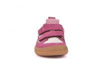 Barefoot Sneaker Leder/Textil pink - 24