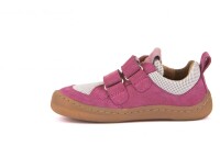Barefoot Sneaker Leder/Textil pink - 24