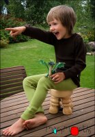 Manymonths Leggings Merino natural