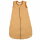 Schlafsack o. Arm Wollfrottee-Plüsch geringelt curry - 86/92