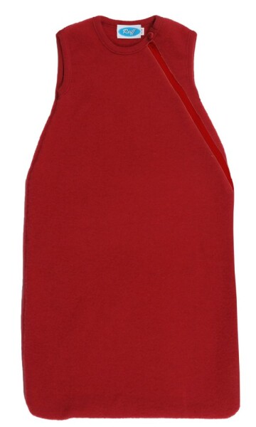 Schlafsack o. Arm Wollfleece burgund