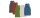 Schlafsack o. Arm Wollfleece burgund