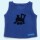 Weste blau mit Lok