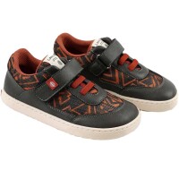 Rock Sneaker vegan grey orange - 28