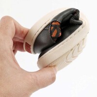 Rock Sneaker vegan grey orange - 28