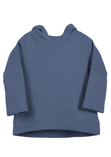 Enid Kapuzenpullover stone-blue - 74/80