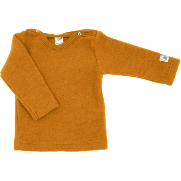 Shirt Wollfrottee curry - 80