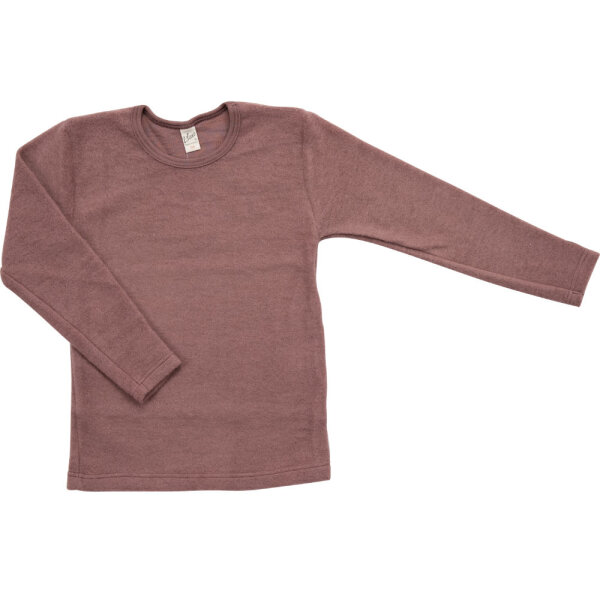 Shirt Wollfrottee mauve - 116