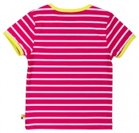Badeshirt Ringel raspberry UV50+