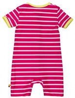 Badeoverall Ringel raspberry UV50+