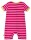 Badeoverall Ringel raspberry UV50+