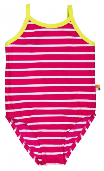 Badeanzug Ringel raspberry UV50+