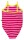 Badeanzug Ringel raspberry UV50+
