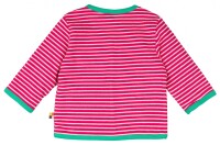 Wendejacke z. Kn&ouml;pfen Ringel raspberry