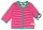 Wendejacke z. Knöpfen Ringel raspberry