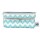 Planetwise Travel Wet/Drybag Teal Chevron