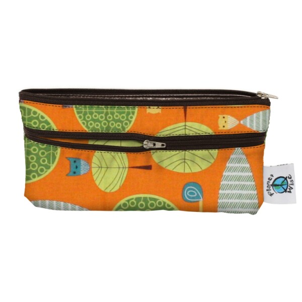 Planetwise Travel Wet/Drybag Orange Woods