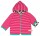 Wendejacke m. Kapuze Ringel raspberry