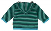 Wendejacke m. Kapuze Ringel midnight