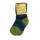 Ringelsocke Wolle maigrün-jeans-petrol - 18-20