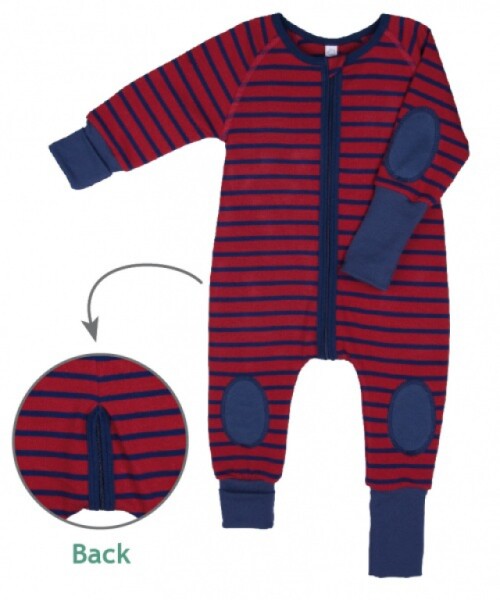 Overall Comfy Windelfrei beere-dunkelblau