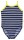Badeanzug Ringel midnight UV50+