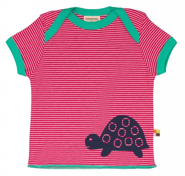 T-Shirt Ringel raspberry