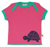T-Shirt Ringel raspberry
