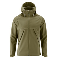 Softshell Tragejacke f&uuml;r M&auml;nner Allrounder khaki - XL