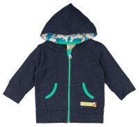 Sweatjacke m. Kapuze midnight