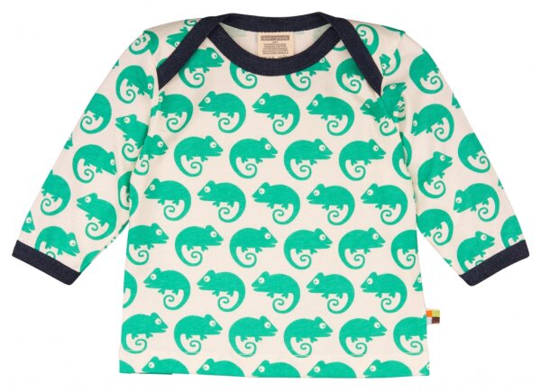 Shirt Langarm verde Geckos