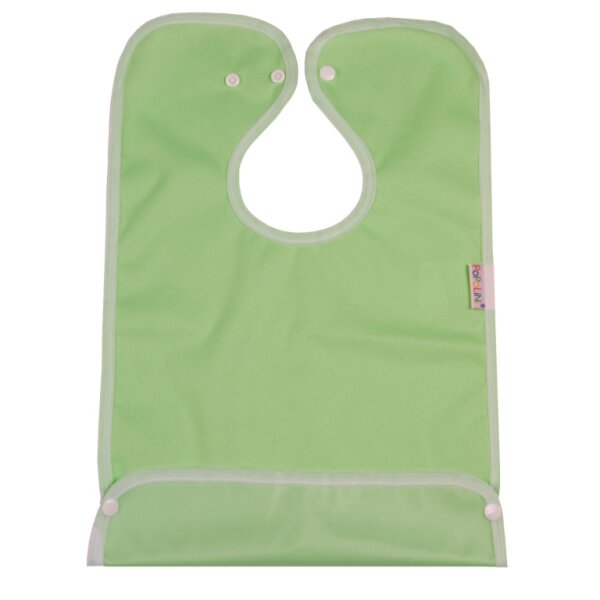 Lätzchen wasserfest lime 24cm