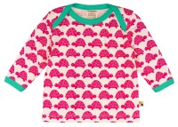 Shirt Langarm raspberry Schildkr&ouml;te