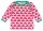 Shirt Langarm raspberry Schildkröte