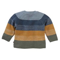 Strick-Pullover bunt geringelt - 74/80