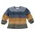 Strick-Pullover bunt geringelt - 86/92