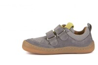 Barefoot Sneaker Leder/Textil grey - 40